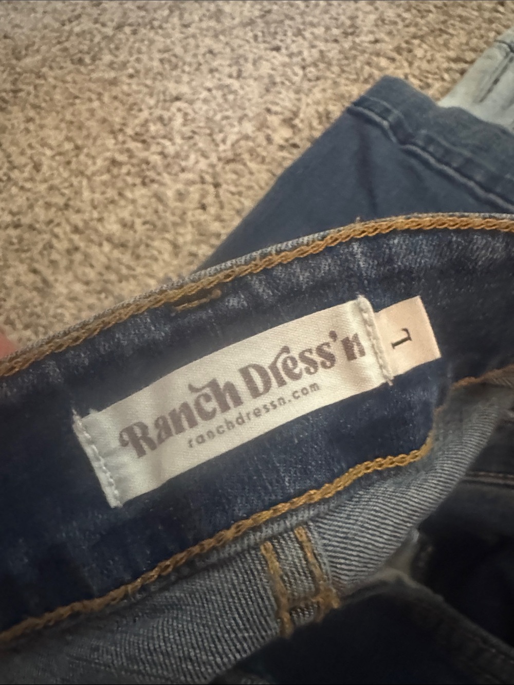 Ranch Dress’n women’s trouser Jeans – size Large XL - Picture 2 of 7